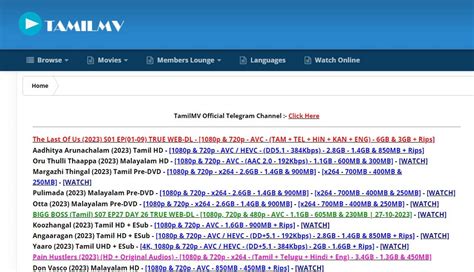 1tamilmv Proxy List to Download Tamil, Telugu or。